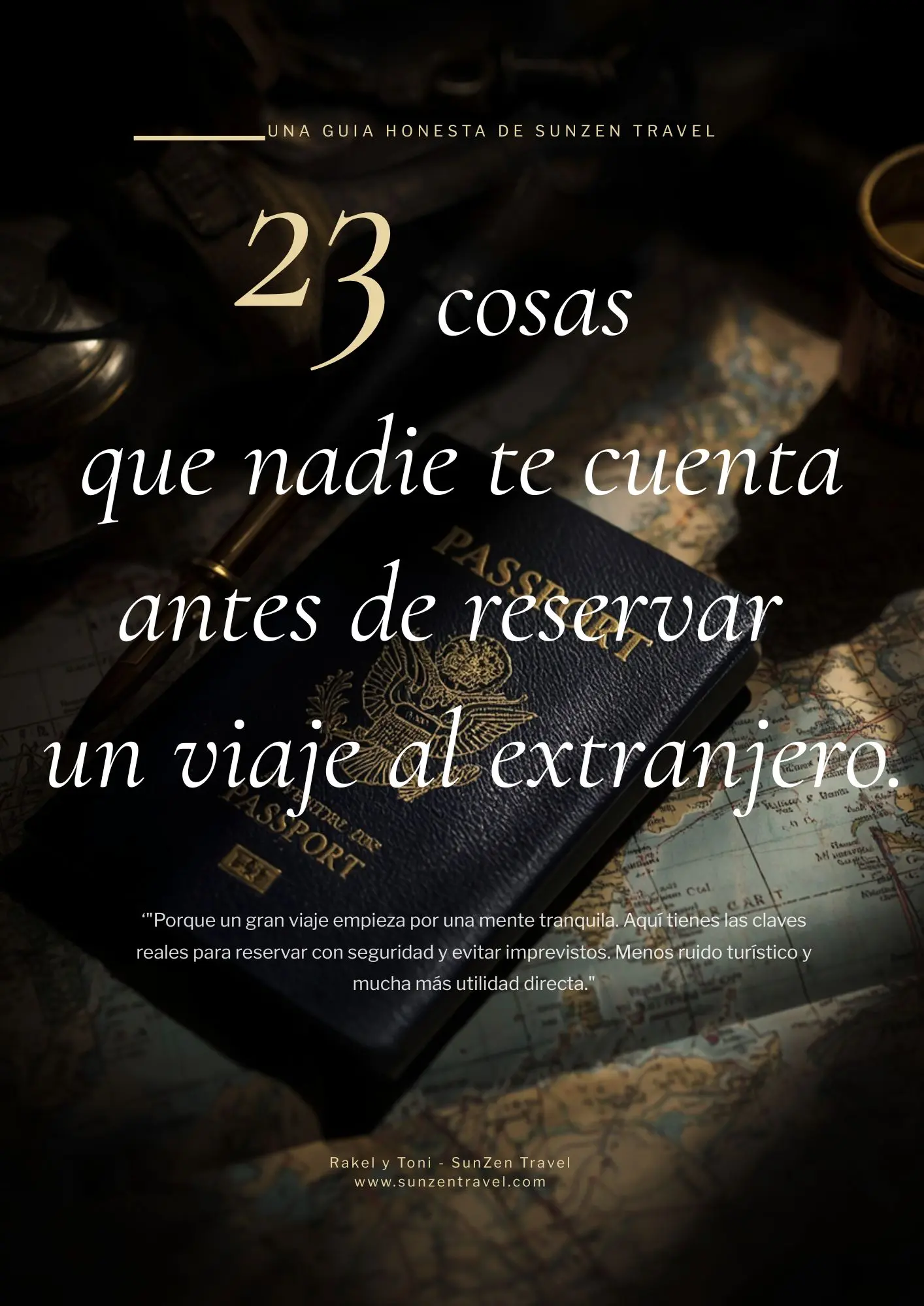 Guía para viajar al extranjero: 23 cosas que nadie te cuenta - PDF gratuito de SunZen Travel