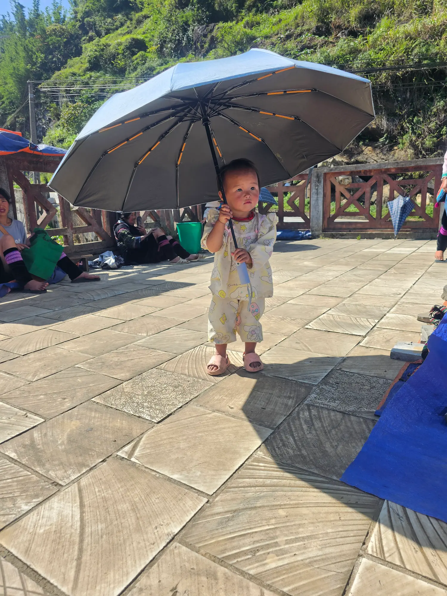 Niña en Sapa, norte de Vietnam