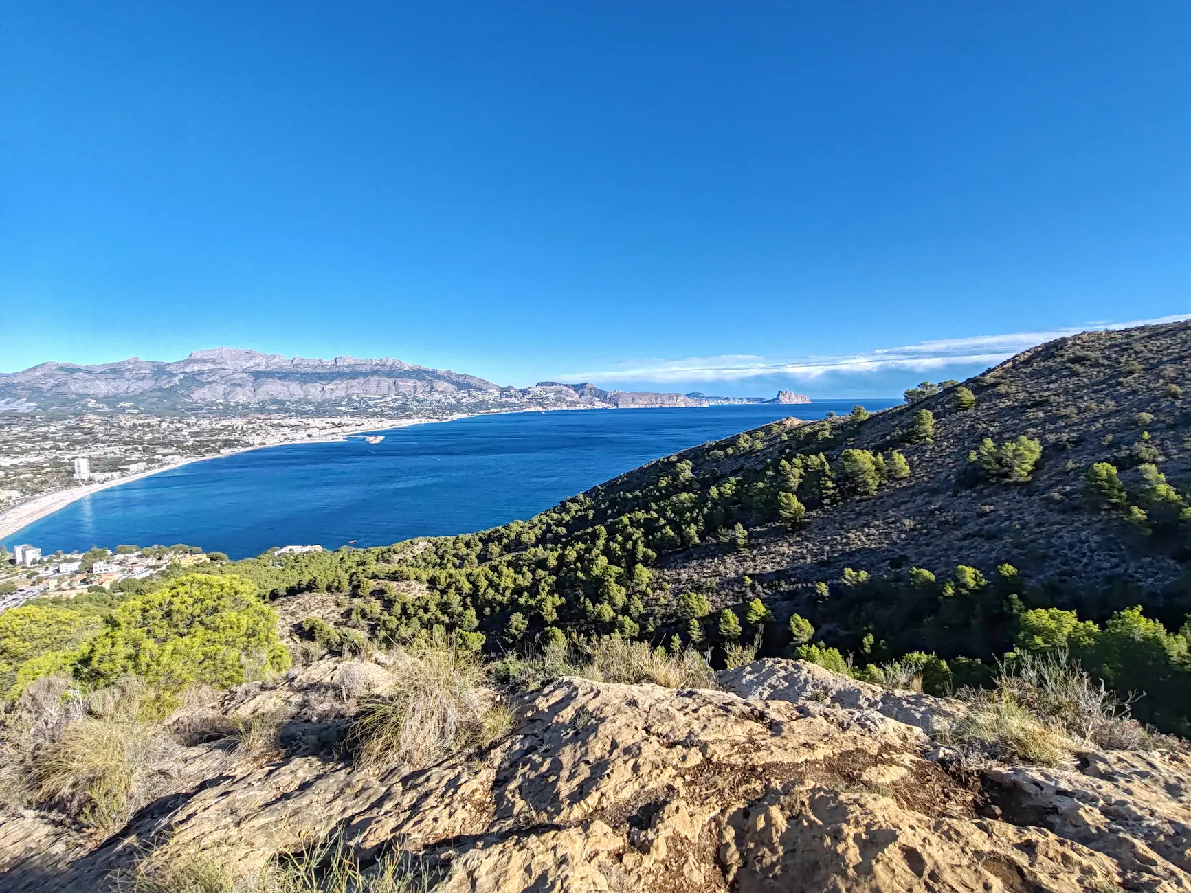 Paisaje durante una ruta · viajar cambia la forma de mirar