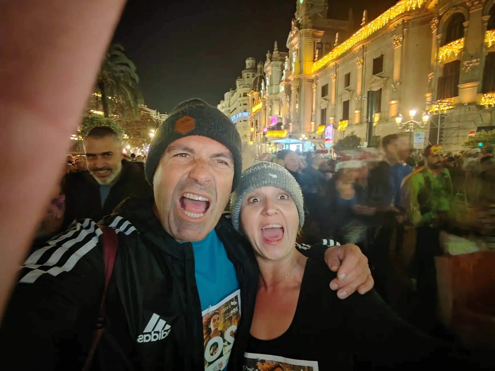 Rakel y Toni en una carrera · la reflexión después del viaje