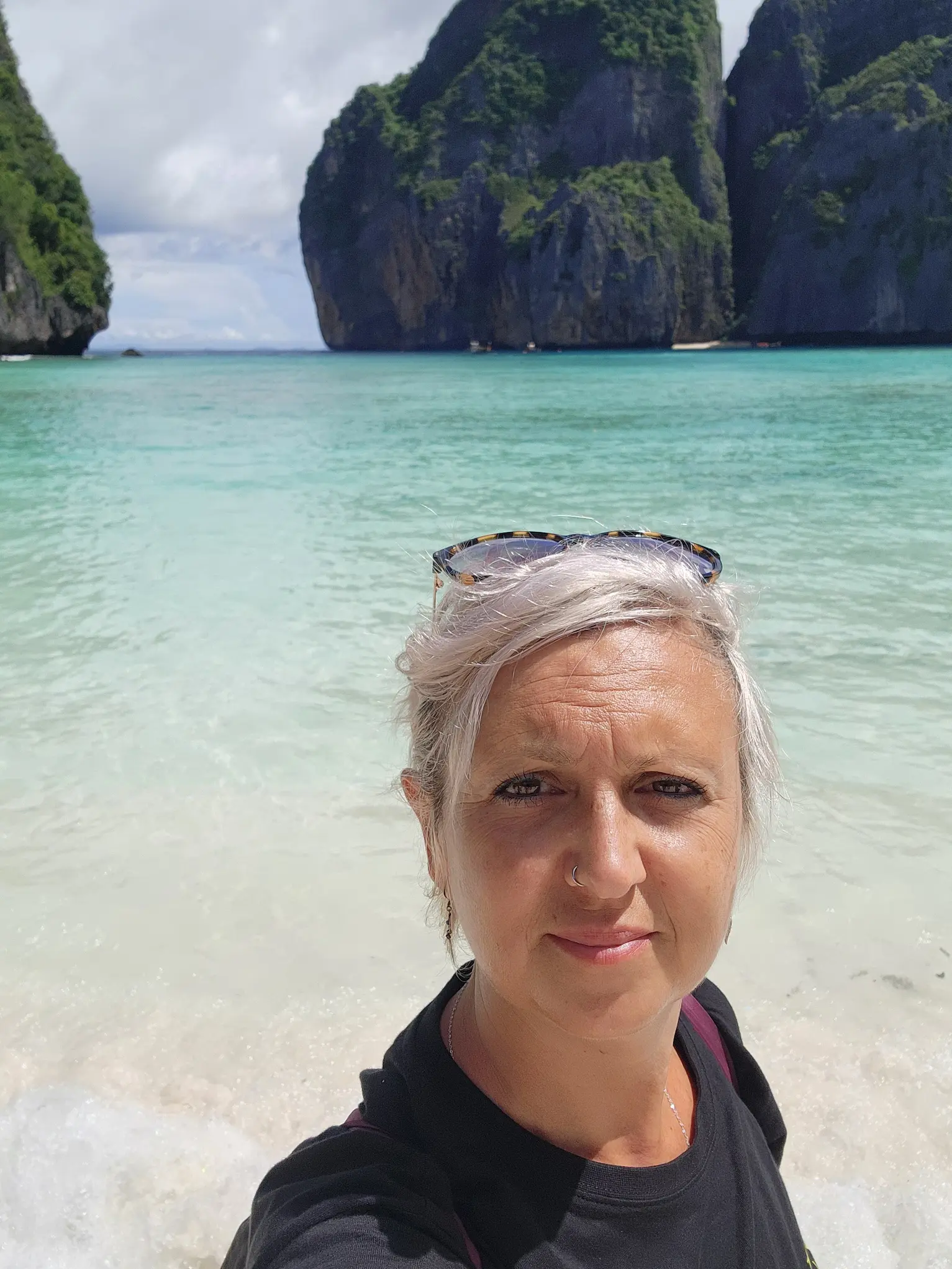 La bahía de Loh Samah, en la parte trasera de Ko Phi Phi Leh